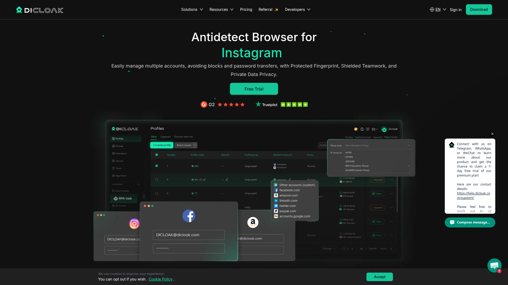 DICloak Coupon Code: Save on Antidetect Browser