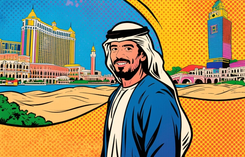 Visuaalinen esitys aiheesta Las Vegas Sands