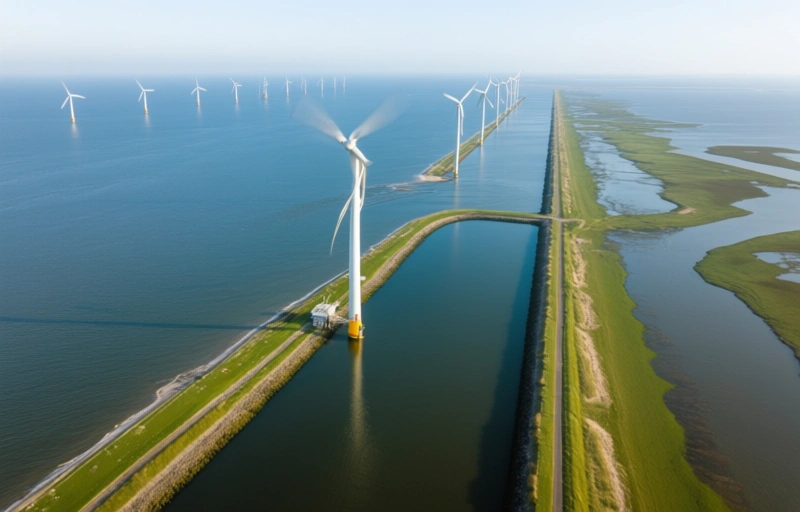 Visuele weergave van Waddenzee en Schiermonnikoog