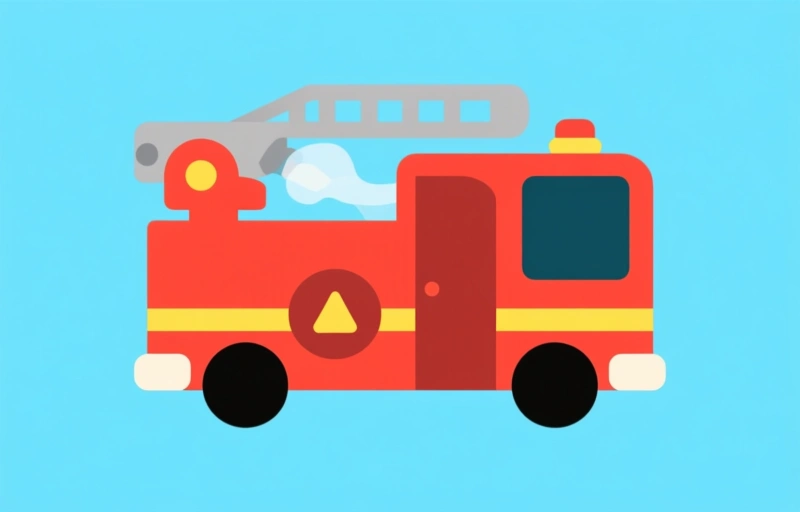 Visuele weergave van Brand in appartementencomplex verwondt brandweerman en burger