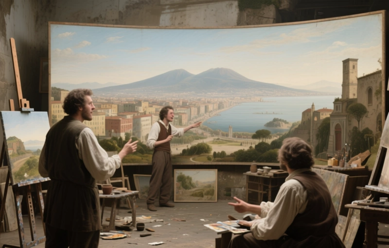 Jan van Stinemolen: The Lost Artist Behind Naples' Panoramic View