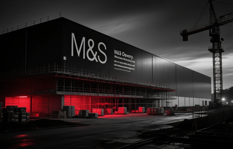 M&S Daventry Warehouse Construction Begins
