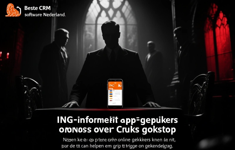 ING informeert app-gebruikers over Cruks gokstop