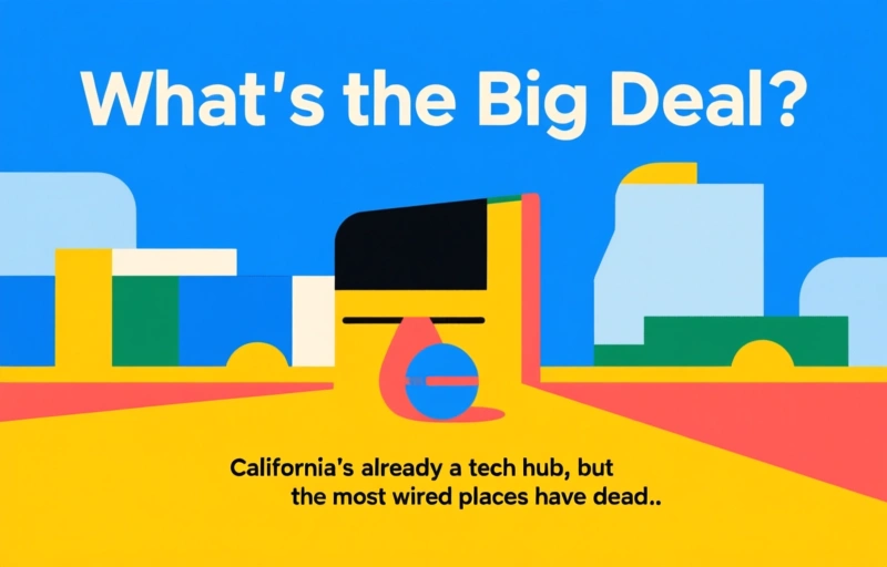 Visual representation of AT&T's $19B California Network Expansion Plan