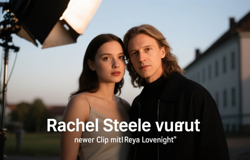 Visuelle Darstellung von Rachel Steele veröffentlicht neuen Clip mit Reya Lovenight