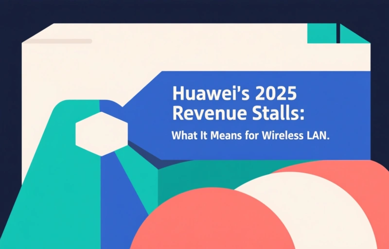 Huawei's 2025 Revenue Stalls: What It Means for Wireless LAN