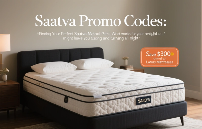 Visual representation of Saatva Promo Codes