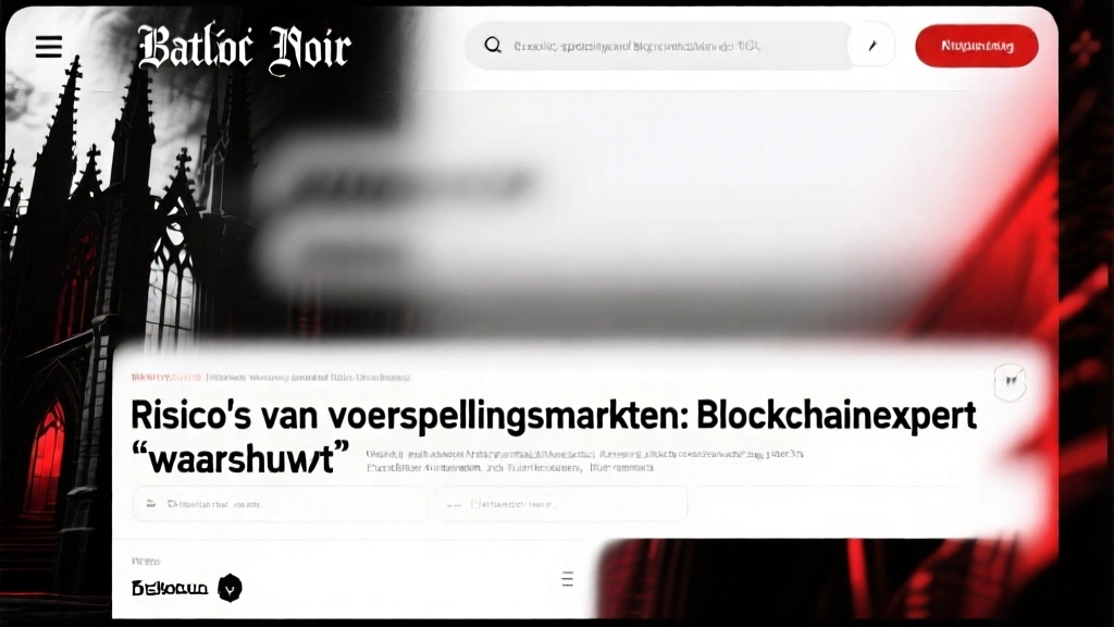 Risico's van voorspellingsmarkten: Blockchainexpert waarschuwt