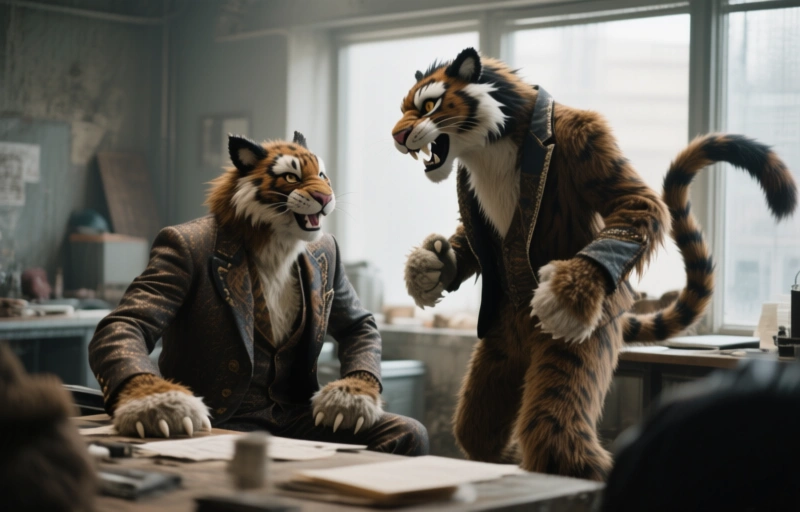 Beasty Suits: Full Fantasy Look from Head to Toe