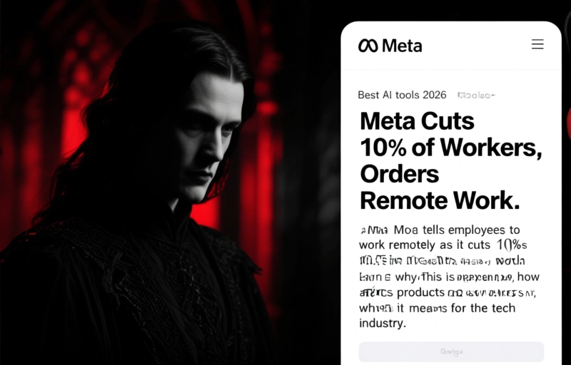 Meta Cuts 10% of Workers, Orders Remote Work