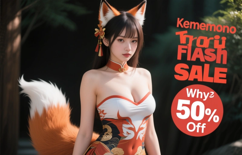 Visual representation of Kemono Fox Girl Torso Flash Sale 50% Off
