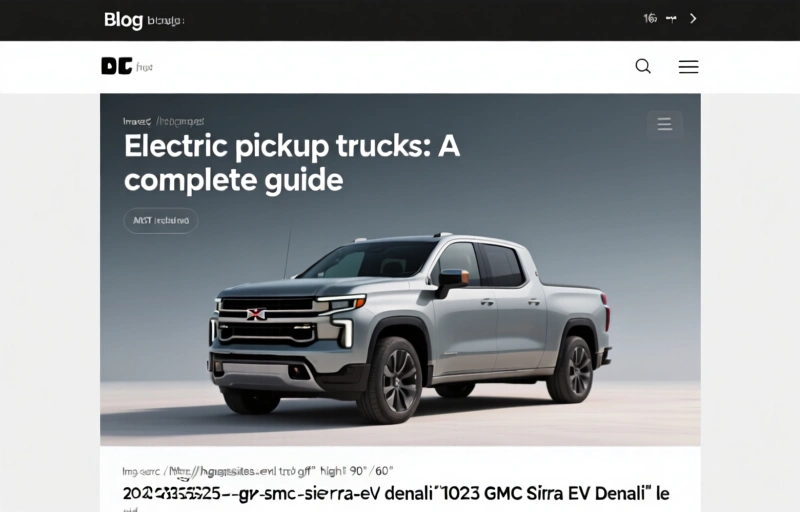 Electric pickup trucks: A complete guide