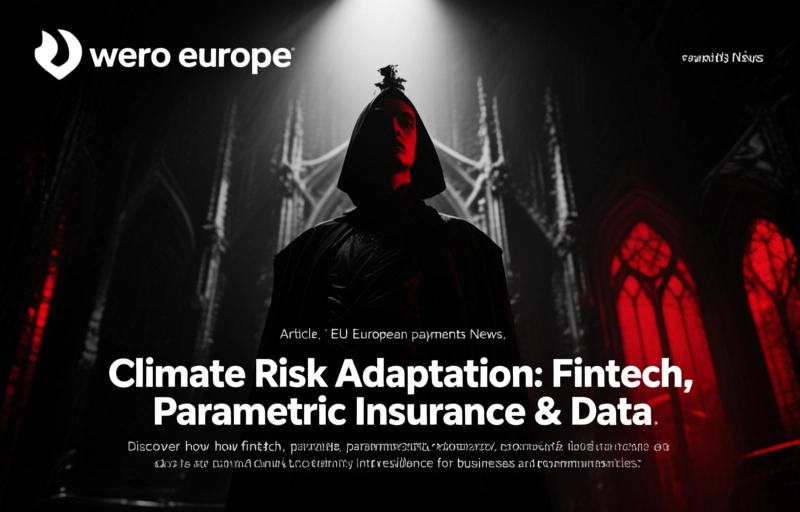 Climate Risk Adaptation: Fintech, Parametric Insurance & Data