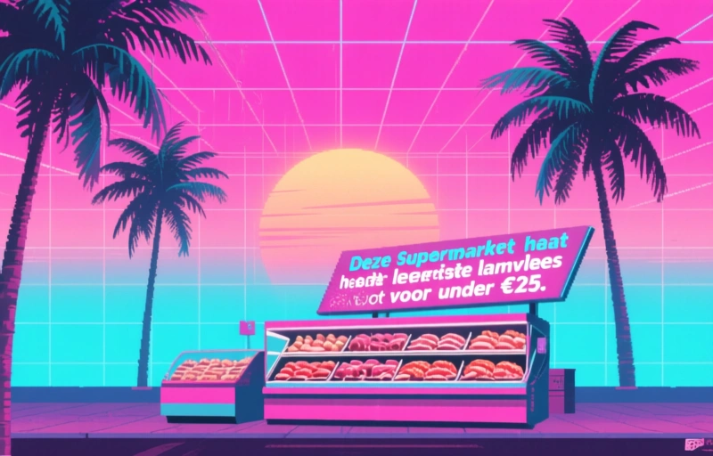 Deze supermarkt heeft het lekkerste lamsvlees voor onder €25