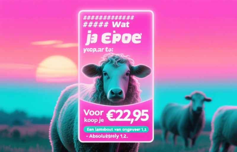 Visuele weergave van Deze supermarkt heeft het lekkerste lamsvlees voor onder €25