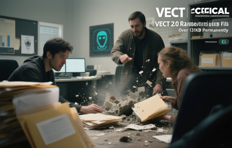 VECT 2.0 Ransomware Destroys Files Over 131KB Permanently