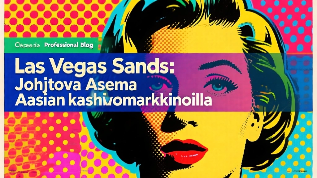 Las Vegas Sands: Johtava asema Aasian kasinomarkkinoilla