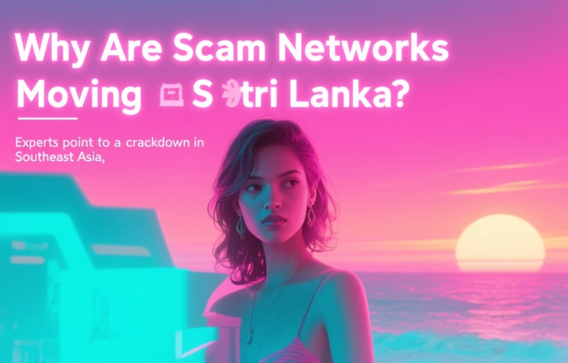 Visual representation of Sri Lanka Fights Surge in Foreign Online Fraud Gangs