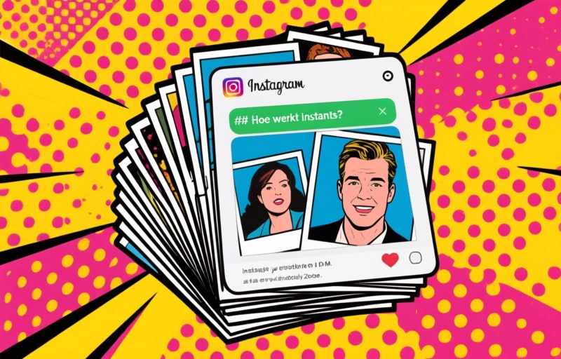 Visuele weergave van Instagram lanceert Instants voor verdwijnende fotodumps