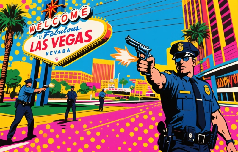 Polizeischuss in Downtown Las Vegas: Ermittlungen laufen