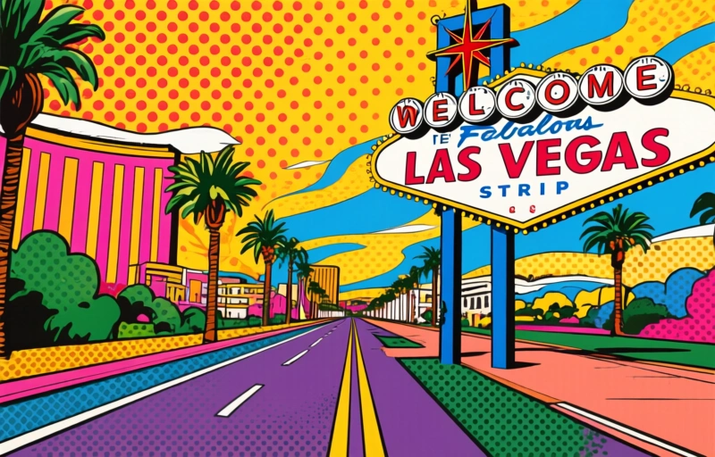 Visuelle Darstellung von Las Vegas