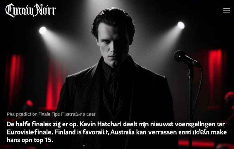 Eurovisie Finale Tips: Finland Wint, Australië Verrast