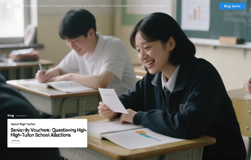 Senior High Vouchers: Questioning High-Tuition School Allocations