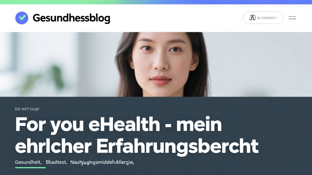 For you eHealth – mein ehrlicher Erfahrungsbericht