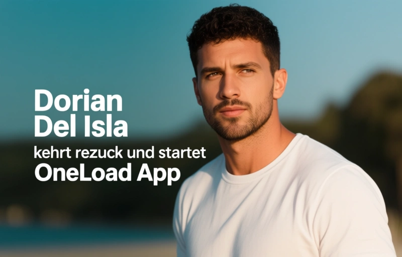 Visuelle Darstellung von Dorian Del Isla kehrt zurück und startet OneLoad App