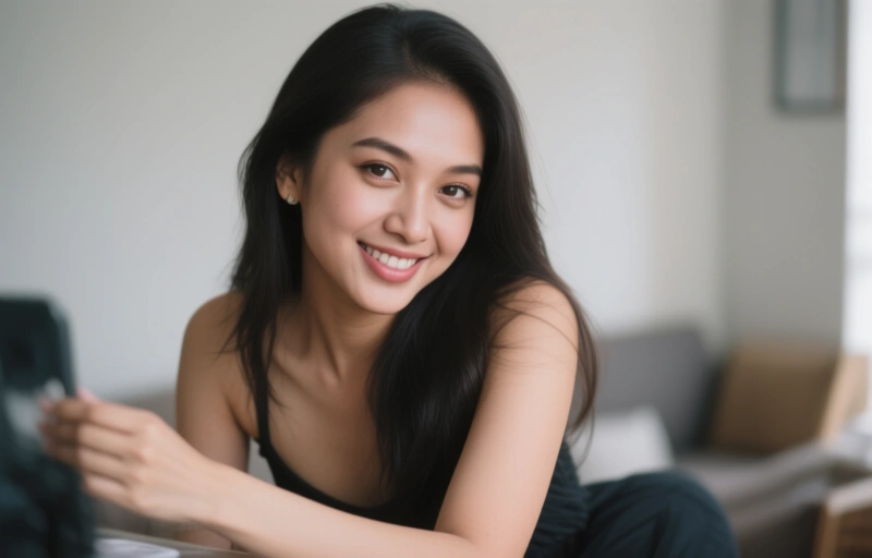 SamanKumara: LiveJasmin-Cam-Model im Porträt