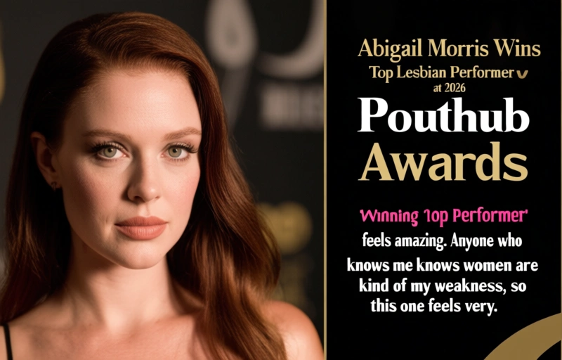 Visual representation of Abigaiil Morris Wins Top Lesbian Performer at 2026 Pornhub Awards