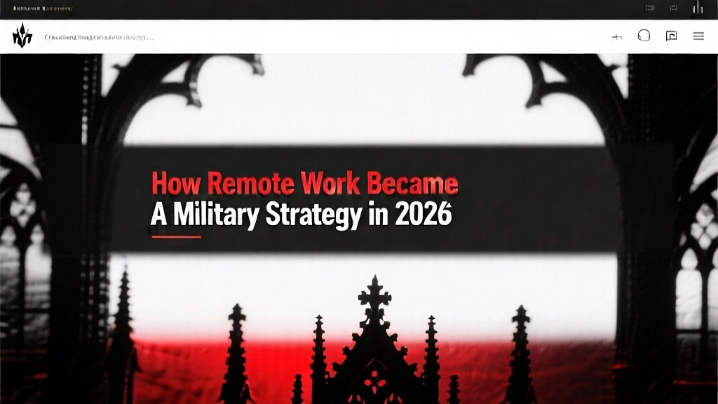 How Remote Work Became a Military Strategy in 2026