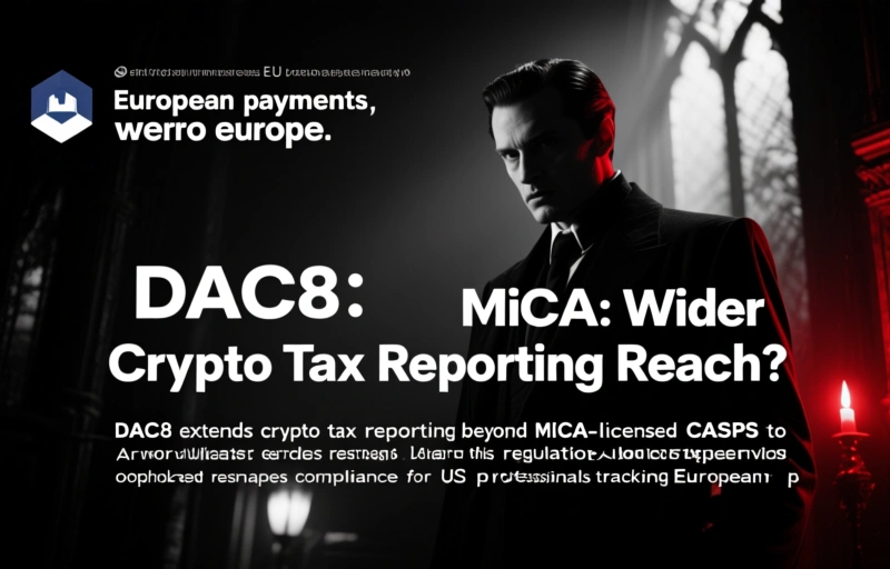 DAC8 vs MiCA: Wider Crypto Tax Reporting Reach?