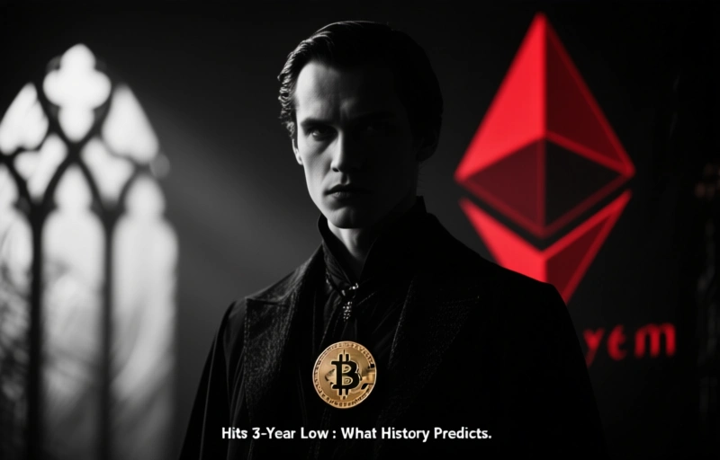 Ethereum Hits 3-Year Low vs. Bitcoin: What History Predicts