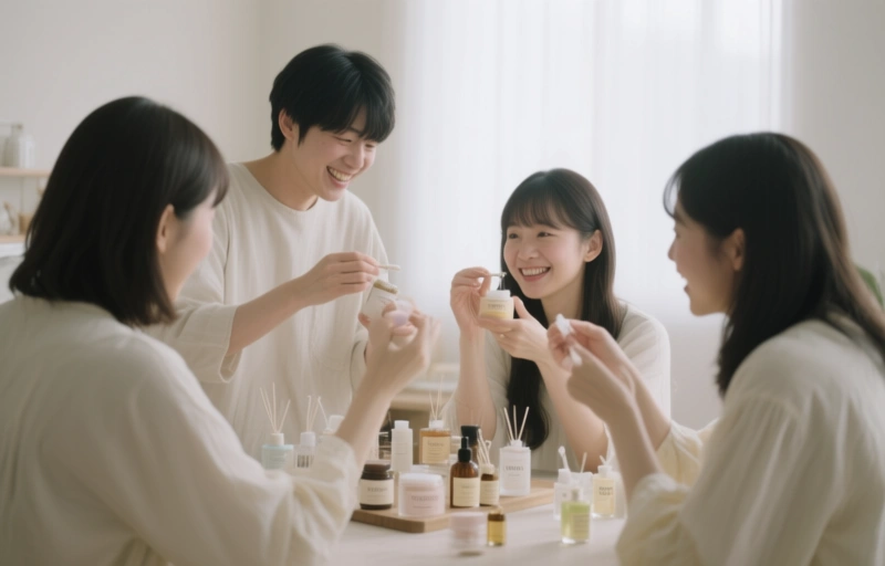 Amber Kawaii and Aroma Team Up for a Gentle New Collab