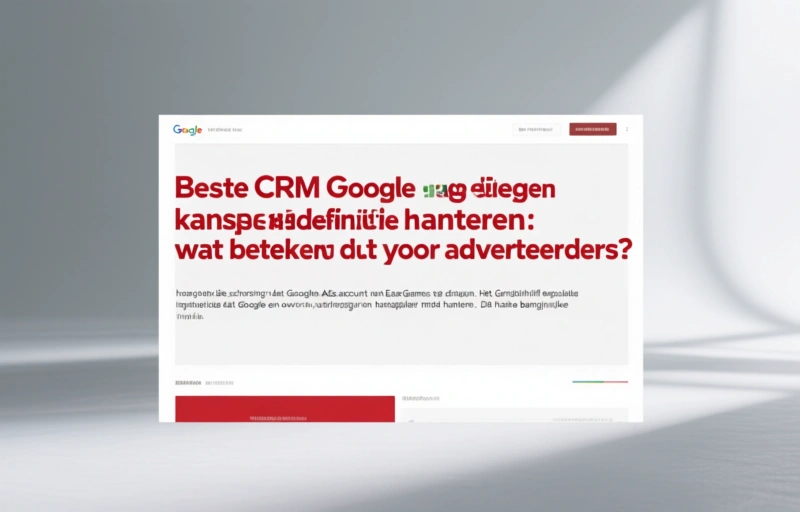 Google mag eigen kansspeldefinitie hanteren: wat betekent dit voor adverteerders?