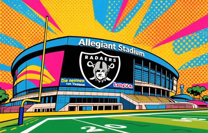 Visuelle Darstellung von Las Vegas setzt auf Sport