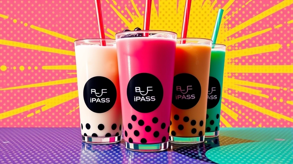 iPASS MONEY Teams with 9 Bubble Tea Brands for 50% Off Deals
