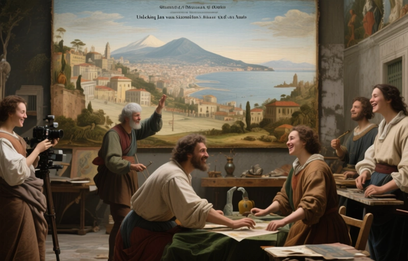 Unlocking Jan van Stinemolen's 1582 Panorama of Naples