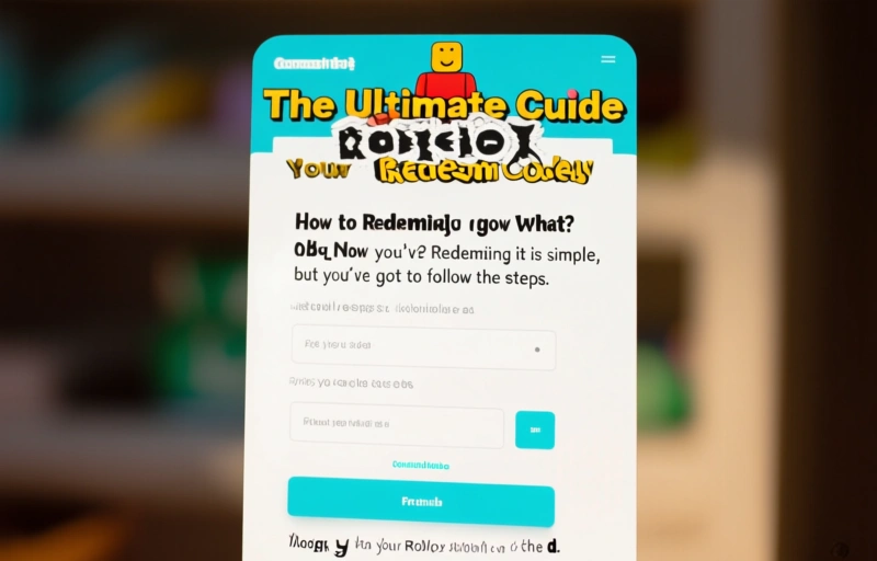 Visual representation of The Ultimate Guide to Roblox Redeem Codes