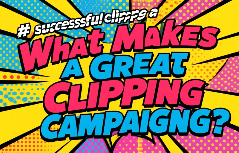 Visual representation of Press Clipping Campaigns