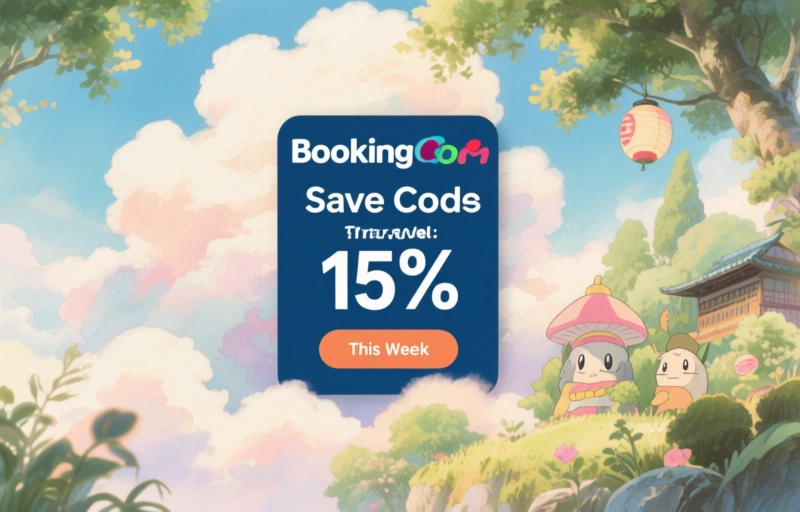 Booking.com Promo Codes: Save 15% on Travel This Week
