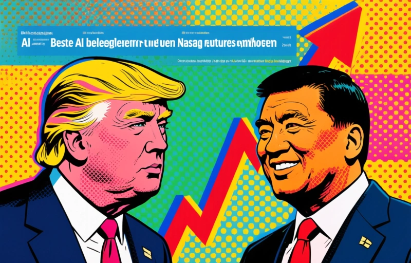 AI-aandelen stuwen Nasdaq futures omhoog