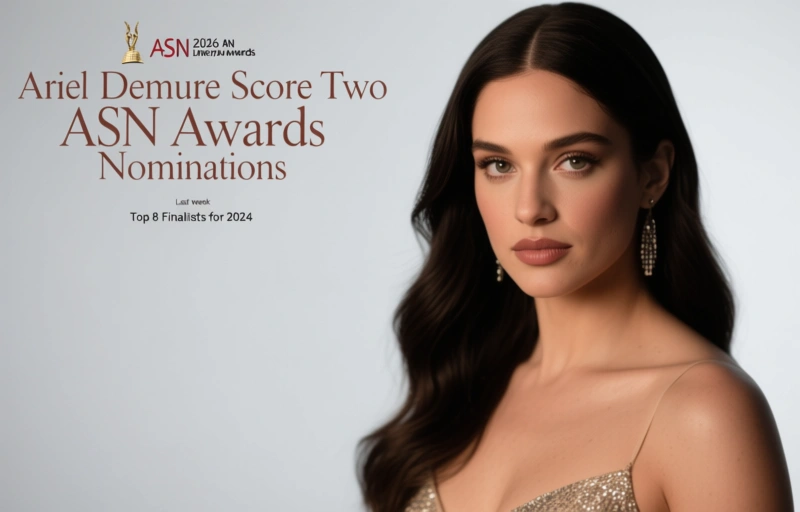 Visual representation of Ariel Demure Scores Two ASN Awards Nominations