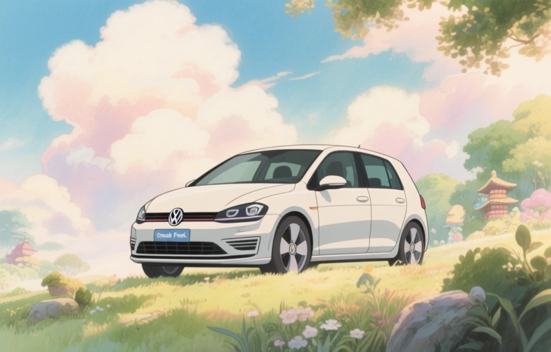 Volkswagen Hybrid Golf Hatchback: A Sneak Peek