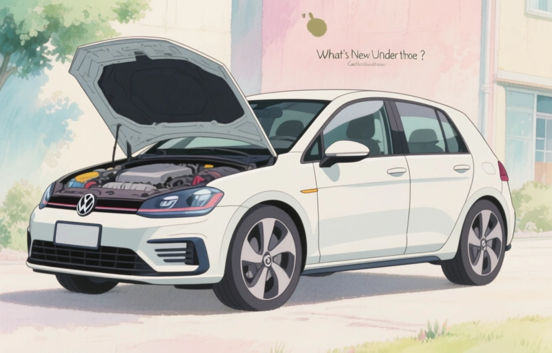 Visual representation of Volkswagen Hybrid Golf Hatchback