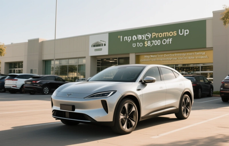Visual representation of Electric Car Deals
