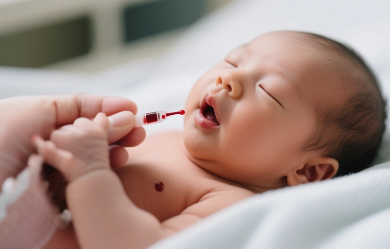 Visual representation of Free Baby Blood Test Screens for 19 Conditions