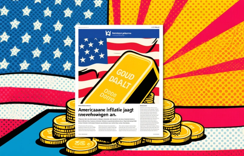 Goud daalt: Amerikaanse inflatie jaagt renteverhogingen aan