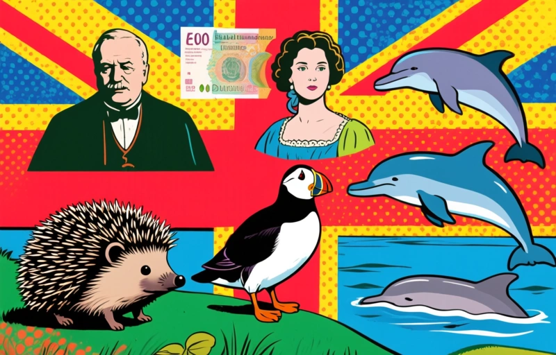 Britain’s Banknotes: Hedgehogs, Puffins, and Dolphins?